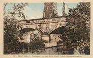 24 Dordogne / CPA FRANCE 24 "Saint Aulaye, les petits ponts"