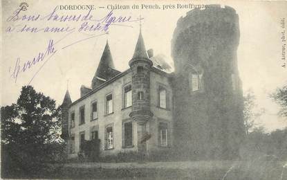 / CPA FRANCE 24 "Château de Peuch près Rouffignac"