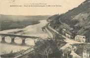 24 Dordogne / CPA FRANCE 24 "Rouffillac, pont de Saint Julien Lampon et route de Carlux"