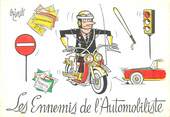 Illustrateur CPSM  ILLUSTRATEUR  OZIOULS "Les ennemis de l'Automobiliste"