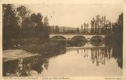 24 Dordogne / CPA FRANCE 24 "Neuvic sur L'isle, l'isle au pont de Planèze"