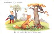 Illustrateur CPA ILLUSTRATEUR JIM PATT "Le Corbeau et le renard..." 