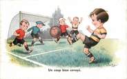 Illustrateur CPA ILLUSTRATEUR JIM PATT / FOOTBALL