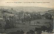 24 Dordogne / CPA FRANCE 24 "Manzac sur Vergt, vue de la vallée du Vergt et l'ensemble du bourg de Manzac"