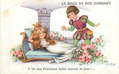 CPA ILLUSTRATEUR JIM PATT  "La Belle au Bois Dormant"