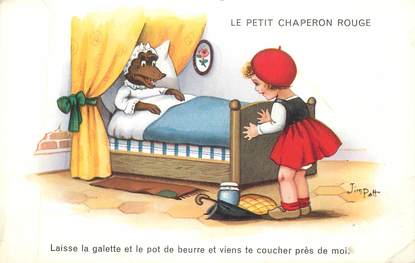CPA ILLUSTRATEUR JIM PATT  "Le petit chaperon rouge"