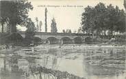 24 Dordogne / CPA FRANCE 24 "Lisle, le pont de Lisle"