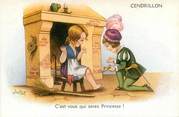 Illustrateur CPA ILLUSTRATEUR JIM PATT  "Cendrillon"