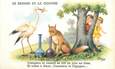 CPA ILLUSTRATEUR JIM PATT  "Le Renard et la Cigogne"