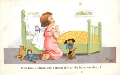 CPA ILLUSTRATEUR JIM PATT  "Mon dieu..."