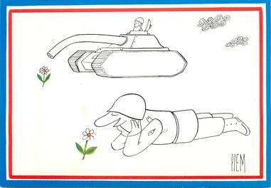 CPSM ILLUSTRATEUR PIEM / TANK