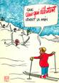 Illustrateur CPSM ILLUSTRATEUR PIEM  /  HUMOUR / SKI