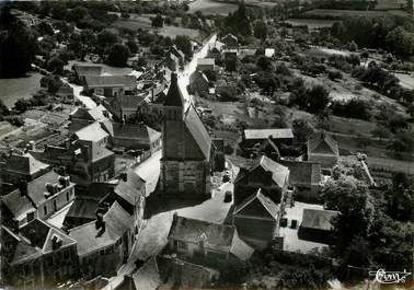 CPSM FRANCE 72 "La Chapelle Gaugain, vue aérienne"