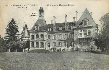 / CPA FRANCE 24 "Environs d'Excideuil, château d'Eyssendières"