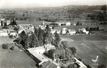 CPSM FRANCE 38 "Biol, le chateau et vue générale"