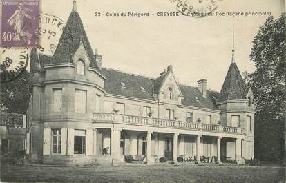 / CPA FRANCE 24 "Creysse, château du Roc"