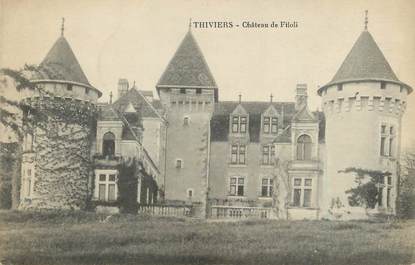 / CPA FRANCE 24 "Thiviers, château de la Filoli"