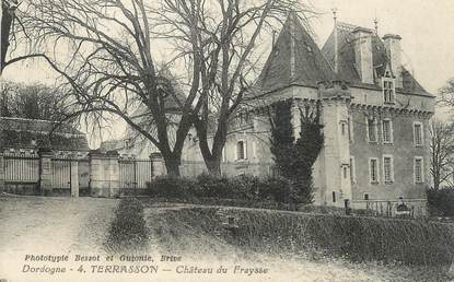 / CPA FRANCE 24 "Terrasson, château de la Fraysse"