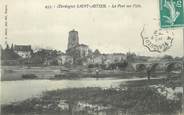 24 Dordogne / CPA FRANCE 24 "Saint Astier, Le pont sur l'Isle"