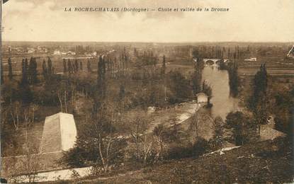 / CPA FRANCE 24 "La Roche Chalais, chute et vallée de la Dronne"