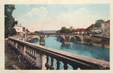 / CPA FRANCE 24 "Montignac, jardin public et le pont"