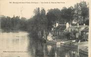 24 Dordogne / CPA FRANCE 24 "Montpon sur l'Isle, les bords de l'Isle au Port Vieux"