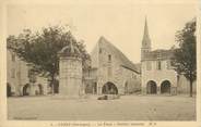 24 Dordogne / CPA FRANCE 24 "Eymet, la place, vieilles maisons"