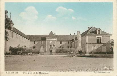/ CPA FRANCE 24 "Excideuil, l'hospice et le monument"
