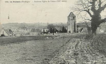 / CPA FRANCE 24 "Le Buisson, ancienne église de Calans"