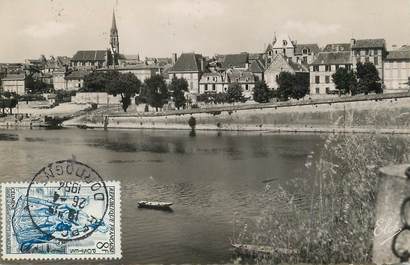 / CPSM FRANCE 24 "Bergerac, vue de la ville depuis le pont"