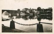 24 Dordogne / CPSM FRANCE 24 "Bergerac, pont sur la Dordogne et le Faubourg"