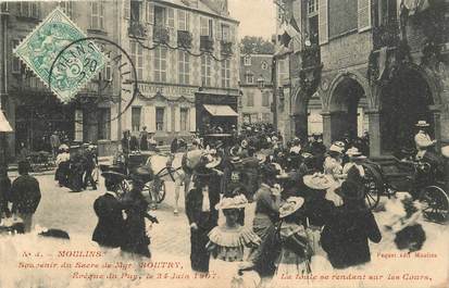 CPA  FRANCE 03 "Moulins, souvenir du sacre de Mgr Boutry"