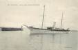 / CPA FRANCE 76 "Le Havre, Atmah, yacht au baron de Rotschild" / JUDAICA