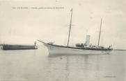 76 Seine Maritime / CPA FRANCE 76 "Le Havre, Atmah, yacht au baron de Rotschild" / JUDAICA