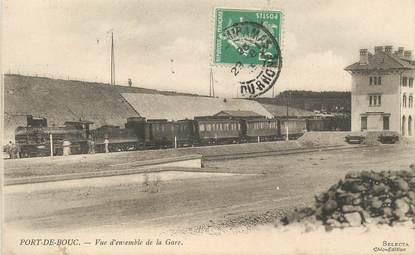 CPA FRANCE 13 "Port de Bouc, la gare" / TRAIN