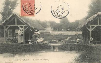 CPA FRANCE 14 "Saint Sylvain, le lavoir du Bequet"