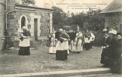 CPA FRANCE 14 "Saint Germain du Crioult, consécration du sanctuaire du Divin Médecin"