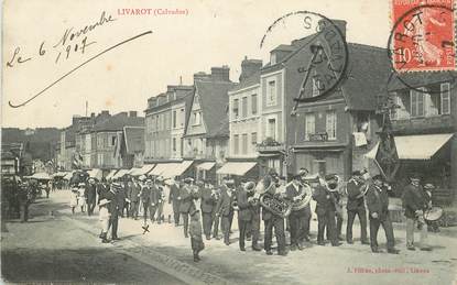 CPA FRANCE 14 "Livarot, fanfare"