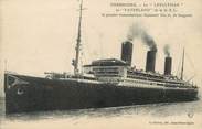 50 Manche / CPA FRANCE 50 "Cherbourg, le Leviathan ex Vaterland de la U.S.L"