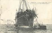 50 Manche / CPA FRANCE 50 "Cherbourg, le transatlantique Anglais Orinoco"