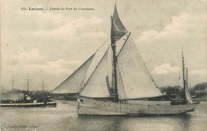 / CPA FRANCE 56 "Lorient, entrée du port de Commerce"