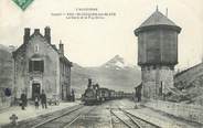 15 Cantal CPA FRANCE 15 "Saint Jacques des Blats, la gare" / TRAIN