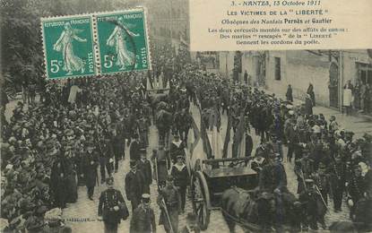 / CPA FRANCE 44 "Nantes, les victimes de la liberté"
