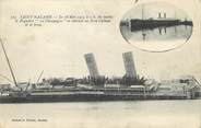 44 Loire Atlantique / CPA FRANCE 44 "Saint Nazaire, le 28 mai 1915, le paqubot La Champagne en entrant au port s'échoue"