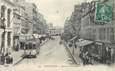 / CPA FRANCE 50 "Cherbourg, rue de la Fontaine" / TRAMWAY