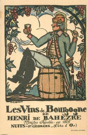 CPA  FRANCE 21 "Les Vins de Bourgogne, Nuits Saint Georges"