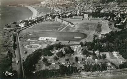 / CPSM FRANCE 76 "Dieppe, le camping"  / STADE