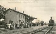 33 Gironde CPA FRANCE 33 "Cars Saint Paul, la gare" / TRAIN