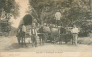 33 Gironde CPA FRANCE 33 "Belin, attelage de Mules"