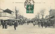 93 Seine Saint Deni / CPA FRANCE 93 "Montreuil sous Bois, le marché aux puces"